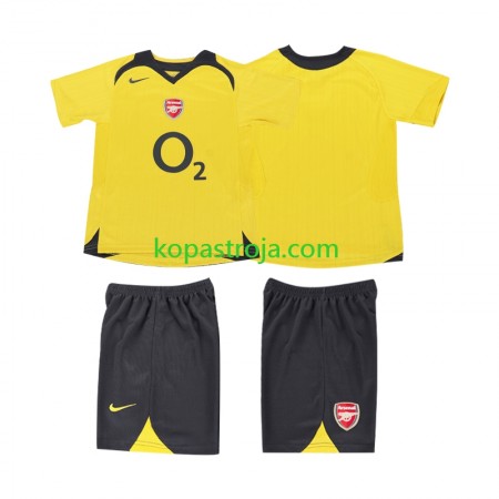Billiga Fotbollströjor Arsenal 2006 Retro Barn Borta tröja 2005 Kortärmad